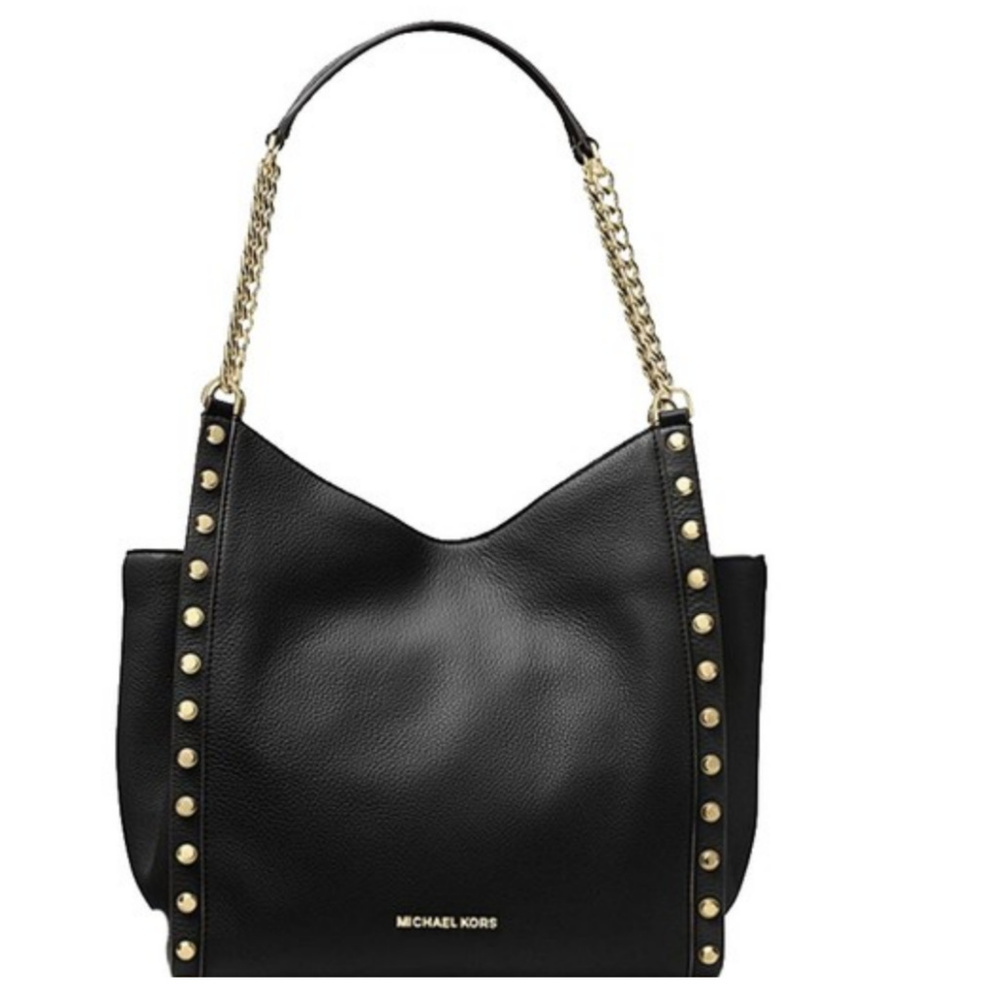 Michael Kors Newbury Studded Chain Shoulder Bag